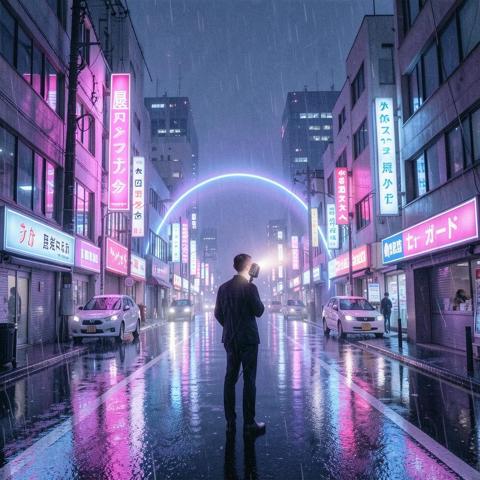 Cover for Tokyo Lights
