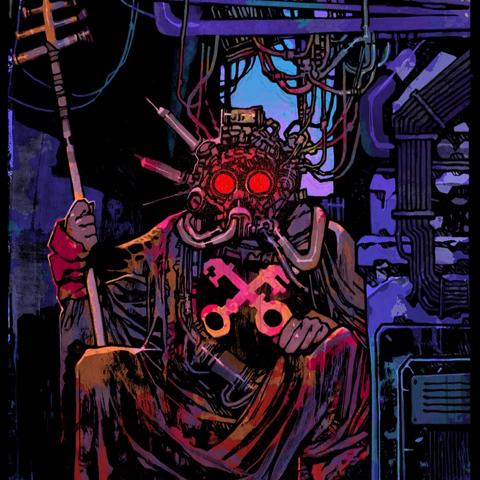 Cover for V - The Hierophant (TTK Stable Edit)