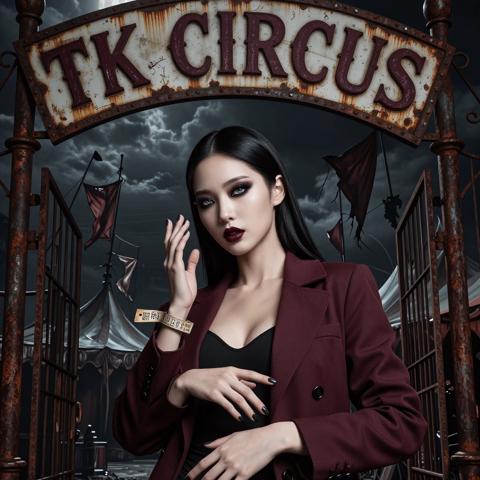 Cover for The Horror Circus (TK Stable Edit)